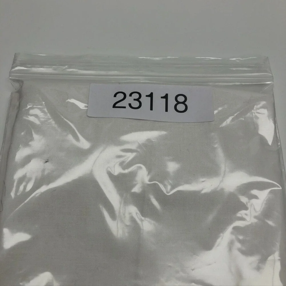 Robert Clergerie Paris 2 White Cotton Dust Cover Bag 21.5x12